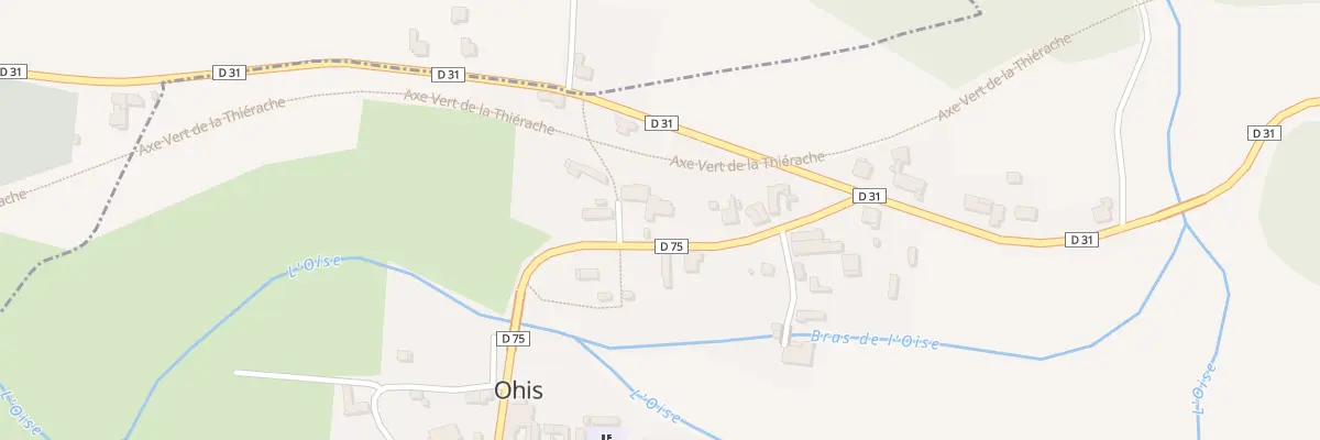 Plan du 9 Rue de Fougères à Ohis