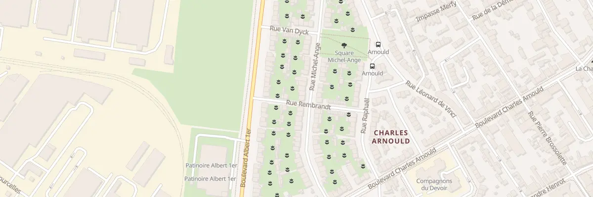 Plan du 33 Rue Michel-Ange à Reims
