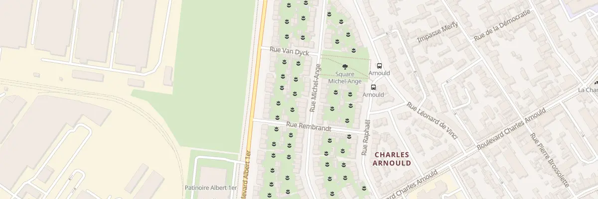Plan du 41 Rue Michel-Ange à Reims