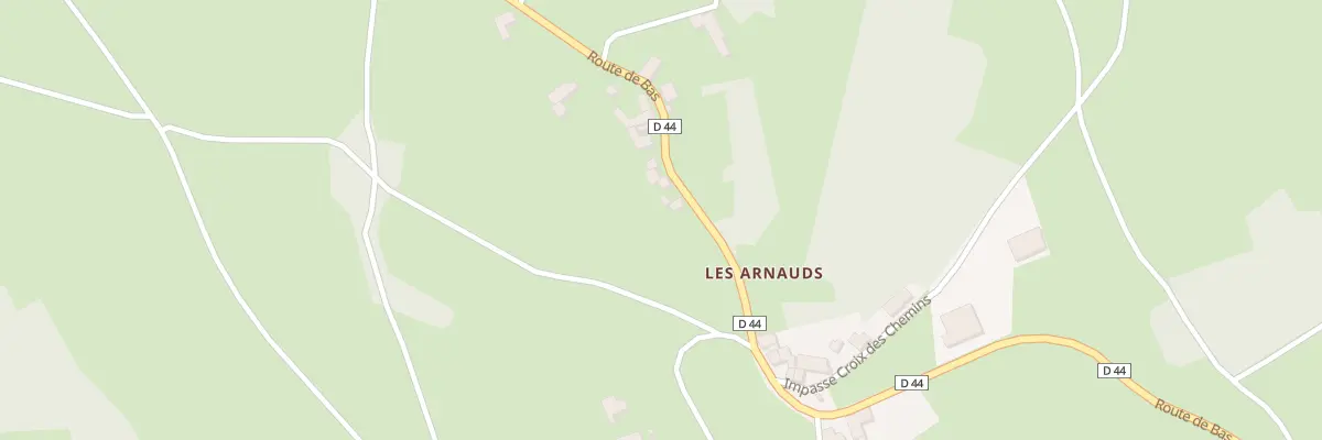 Plan du 330 Rte de Bas à Tiranges