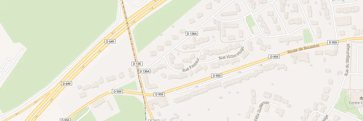 Plan du 3 Rue Victor Hugo à Assevent
