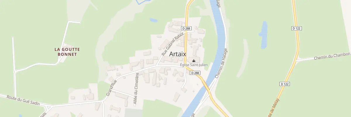 Plan du 328 Gr Grand’Rue à Artaix
