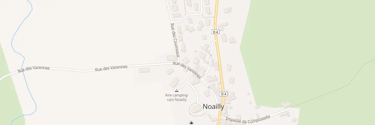 Plan du 2 Rue des Courreaux à Noailly