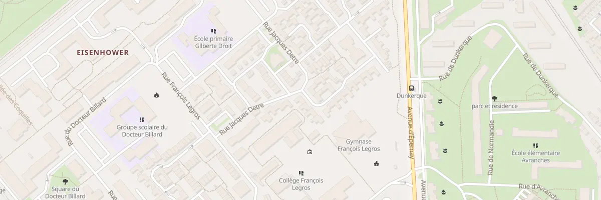 Plan du 2 Rue Marcel Chatton à Reims