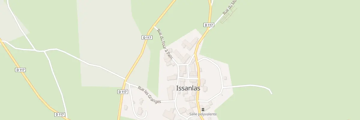 Plan du 5033 Le Village à Issanlas