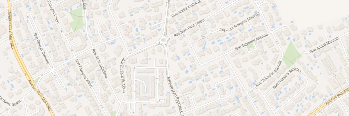 Plan du 9035 Av de Baillargues à Mauguio
