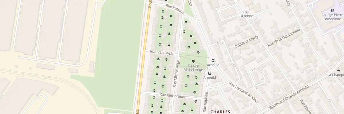 Plan du 57 Rue Michel-Ange à Reims