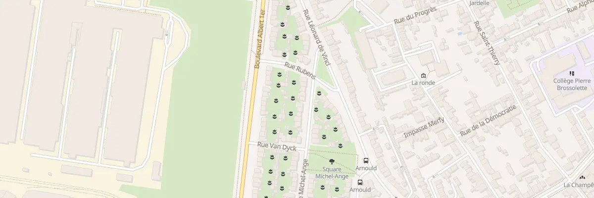 Plan du 69 Rue Michel-Ange à Reims