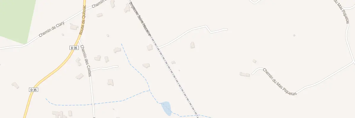 Plan du 235 Imp de Saint Nazaire à Massillargues-Attuech