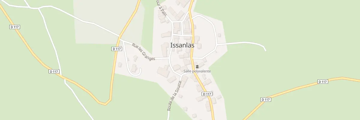 Plan du 5130 Le Village à Issanlas