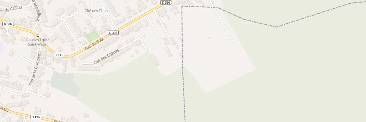 Plan du 60 Rue du Bois à Cerfontaine