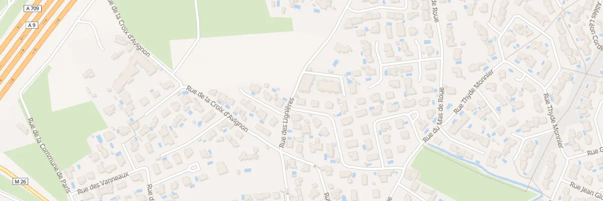 Plan du 18 Rue Jeanne Galzy à Baillargues