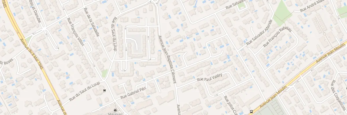Plan du 296 Av Jean Baptiste Clément à Mauguio
