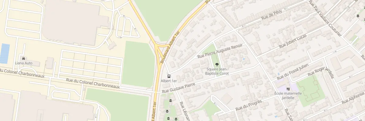 Plan du 30 Rue Alexandre F Desportes à Reims