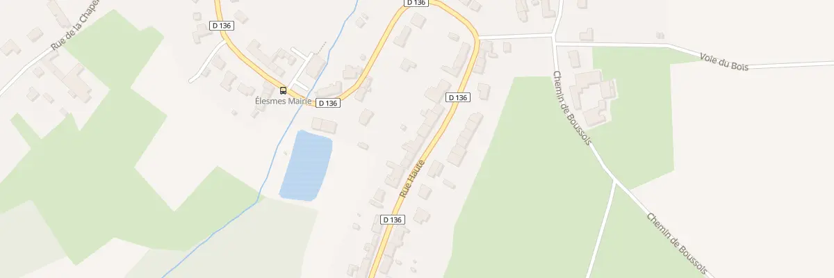 Plan du 18 Rue Haute à Élesmes