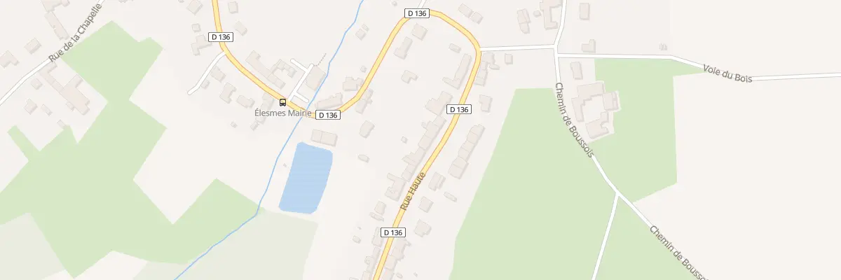Plan du 14 Rue Haute à Élesmes