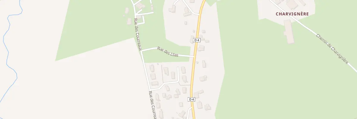 Plan du 118 Rue des Lilas à Noailly