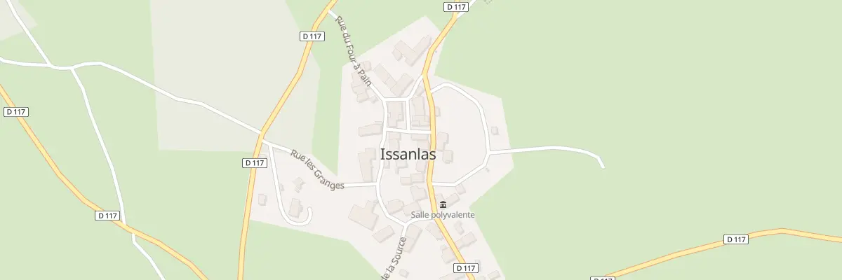 Plan du 5020 Le Village à Issanlas