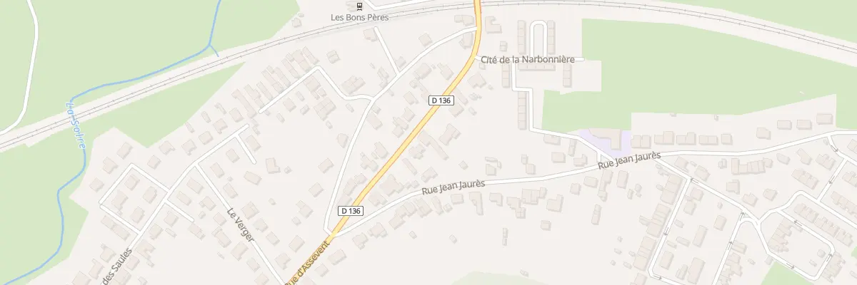 Plan du 70 Rue d’Assevent à Rousies