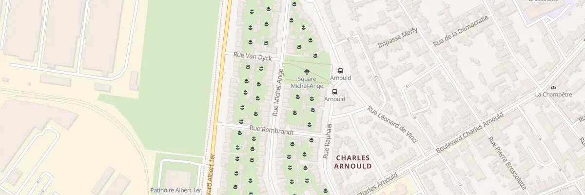 Plan du 40 Rue Michel-Ange à Reims