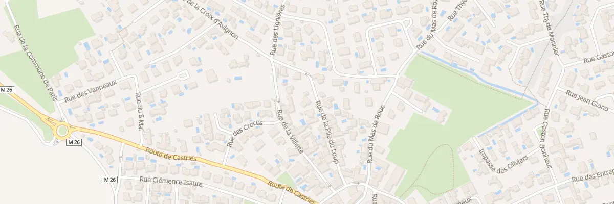 Plan du 7 Rue de la Pile à Baillargues