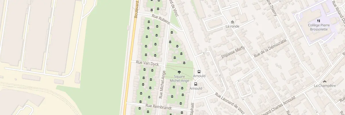 Plan du 48 Rue Michel-Ange à Reims