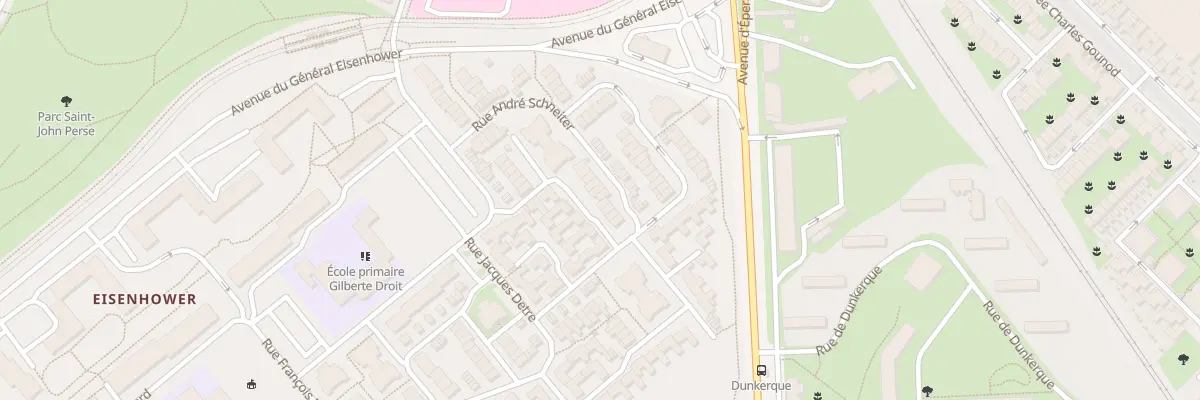 Plan du 18 Rue André Schneiter à Reims