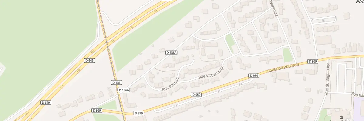 Plan du 3 Rue Pasteur à Assevent