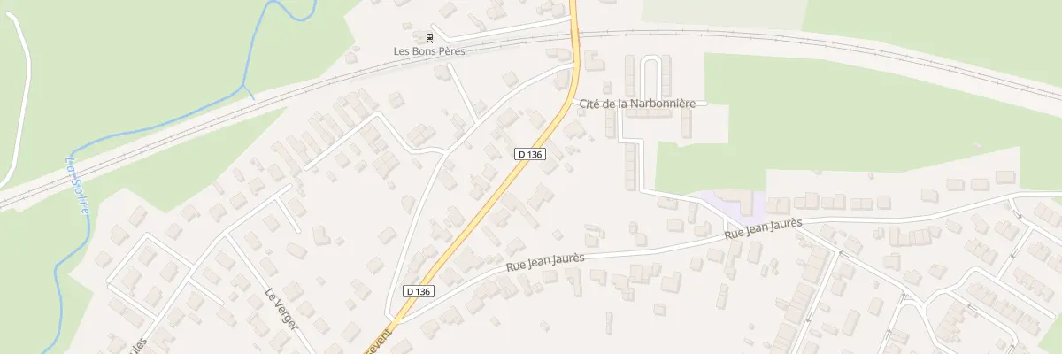 Plan du 72 Rue d’Assevent à Rousies