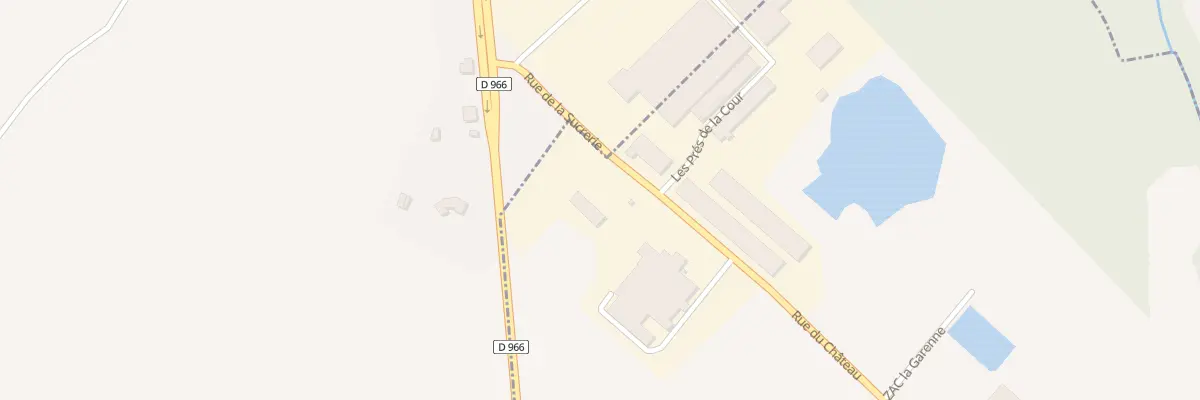 Plan du 9003 Rue de la Sucrerie à Lislet