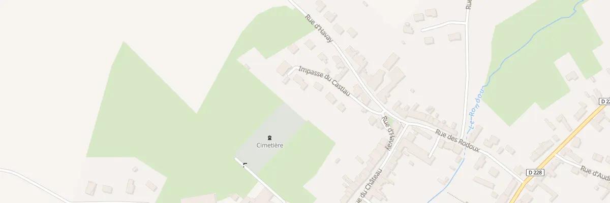 Plan du 7 Imp du Castiau à Villers-Sire-Nicole