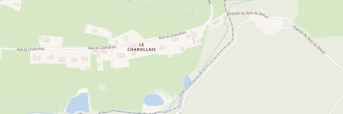 Plan du 5161 Les Charollais à Curdin