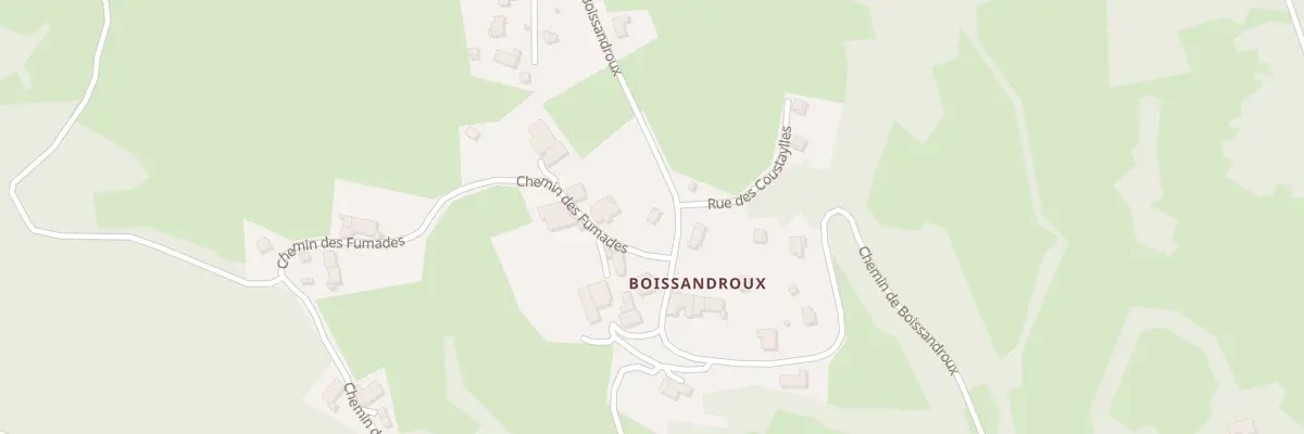 Plan du 5039 Boissendroux à Lachapelle-Graillouse