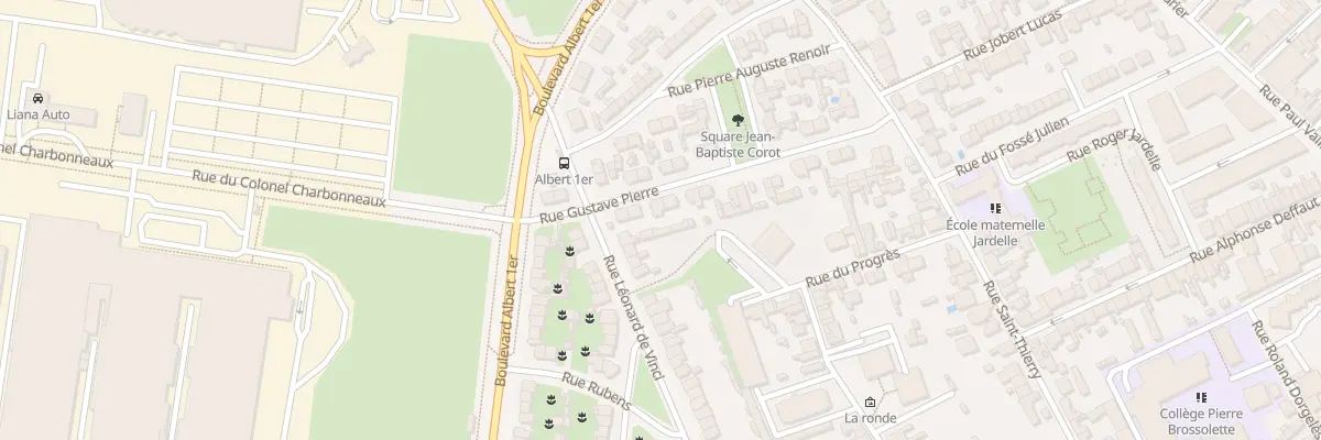 Plan du 27 Rue Gustave Pierre à Reims