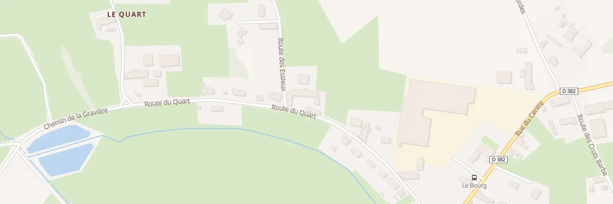 Plan du 318 Rte du Quart à L’Hôpital-le-Mercier