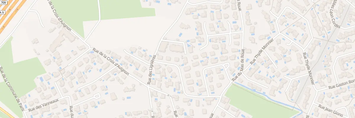 Plan du 14 Rue Jeanne Galzy à Baillargues