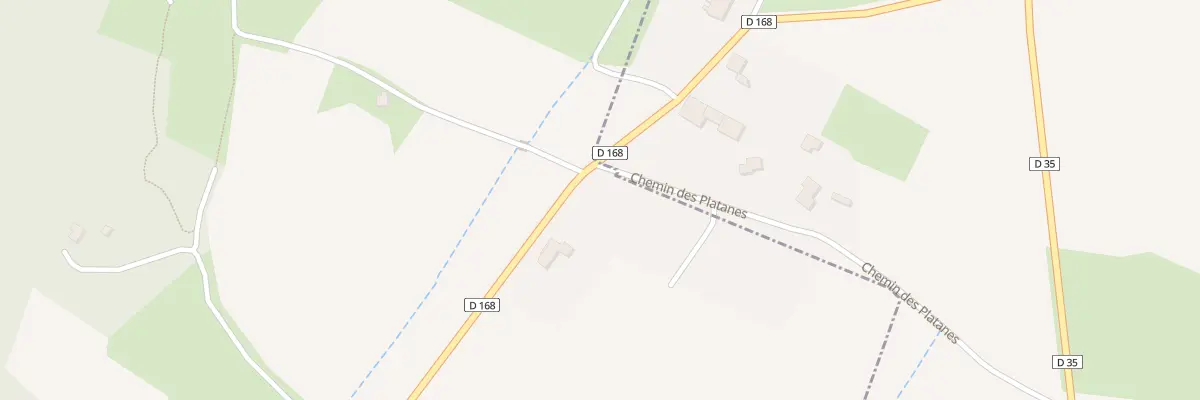 Plan du 5051 Le Theron à Gailhan