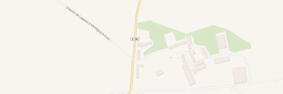 Plan du 4 Montigny la Cour à Nizy-le-Comte