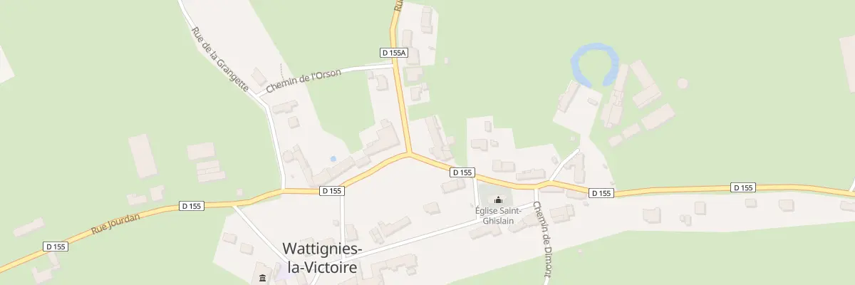Plan du 1 Rue de l’Eglise à Wattignies-la-Victoire