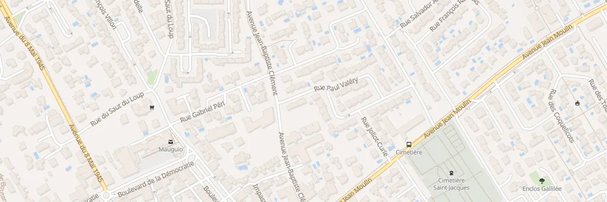 Plan du 36 Rue Paul Valery à Mauguio
