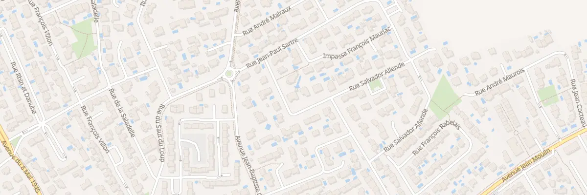 Plan du 492 Rue Salvador Allende à Mauguio