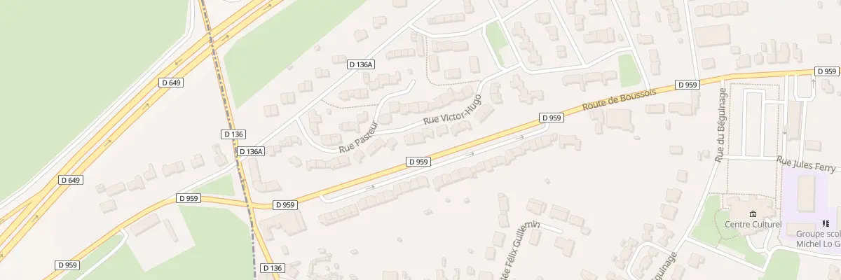 Plan du 22 Rue Victor Hugo à Assevent