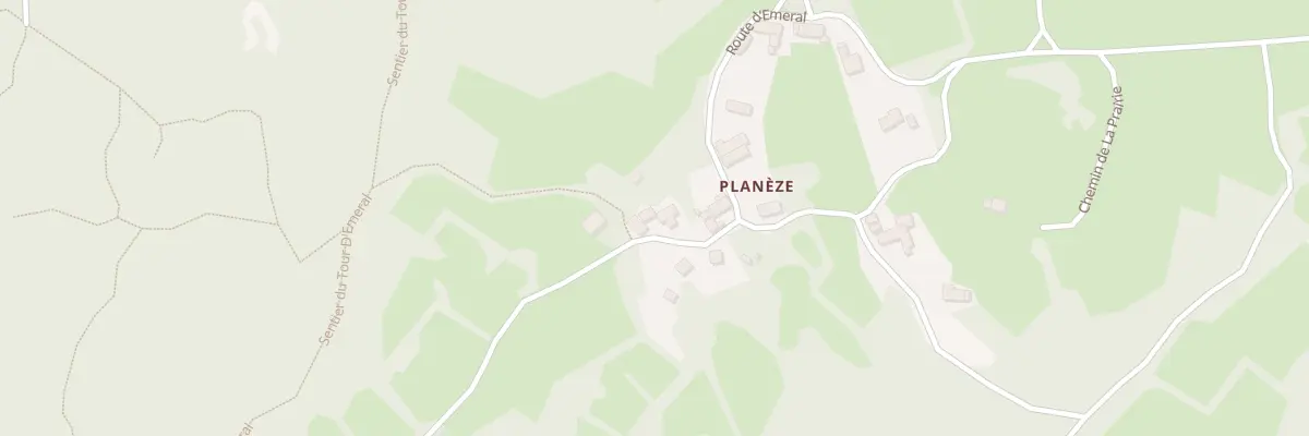Plan du 5081 Planeze à Mézères