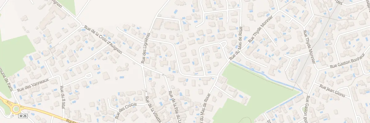 Plan du 6 Rue Jeanne Galzy à Baillargues