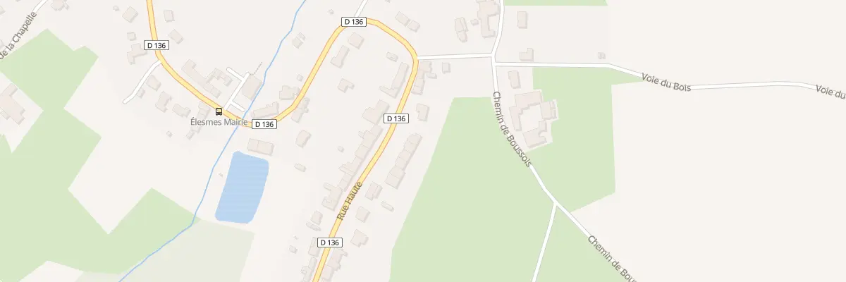 Plan du 19 Rue Haute à Élesmes