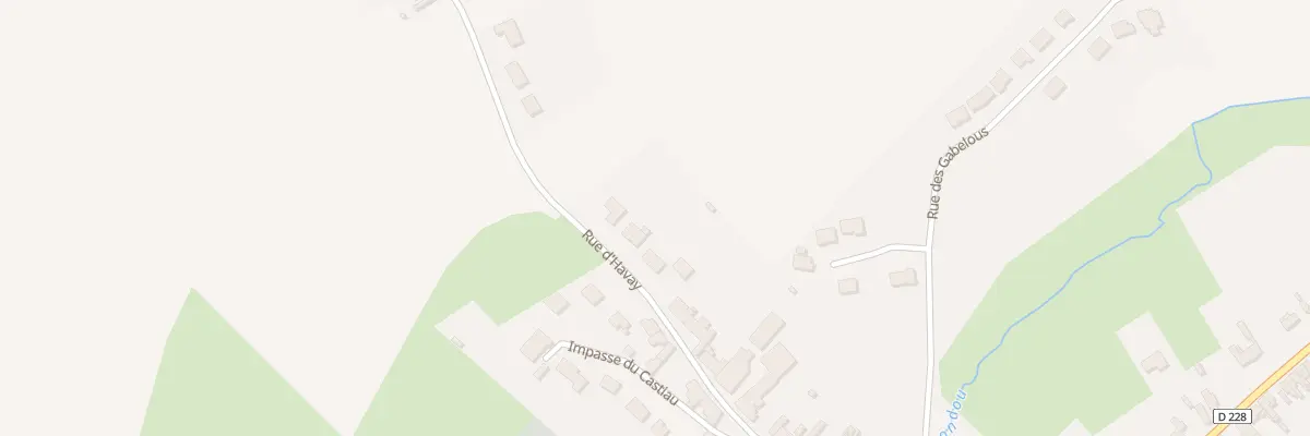 Plan du 22 Rue d’Havay à Villers-Sire-Nicole