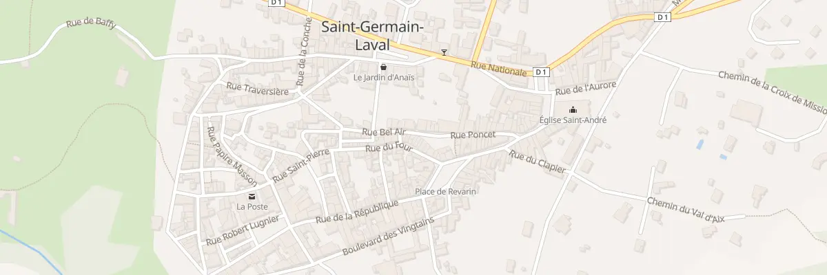 Plan du 80 Rue Bel-air à Saint-Germain-Laval