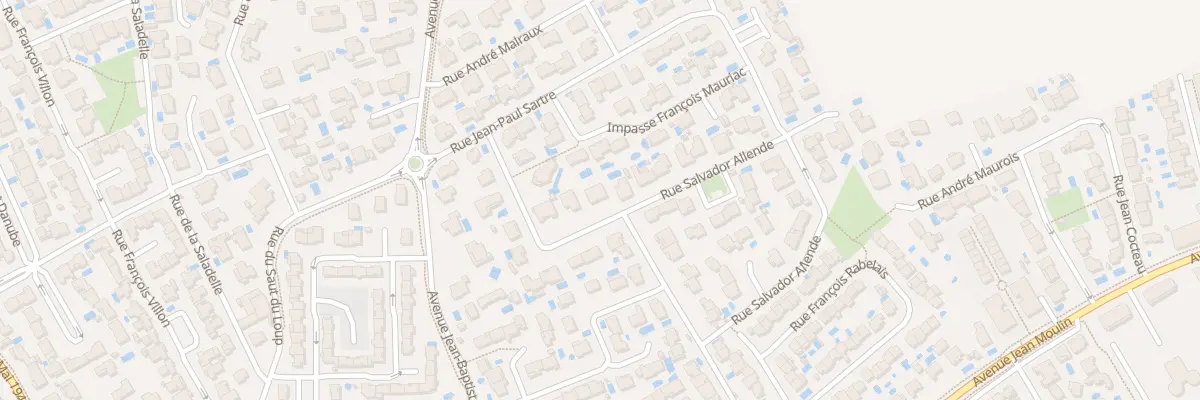 Plan du 392 Rue Salvador Allende à Mauguio