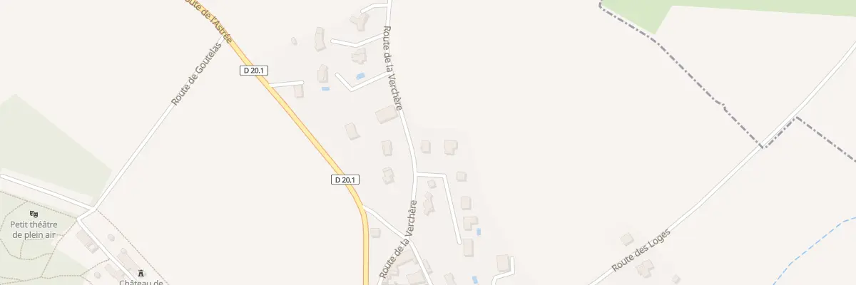 Plan du 230 Rte de la Verchère à Marcoux