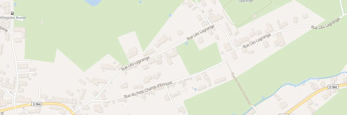 Plan du 23 Rue Léo Lagrange à Wignehies